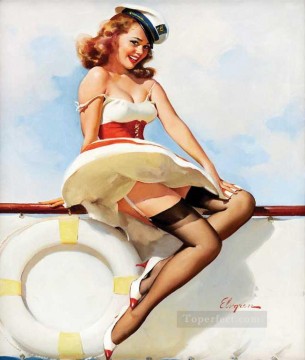 Artworks in 150 Subjects Painting - Pinup Pin Up Girl And Glamo